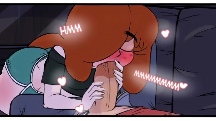 Komiks porno Gravity Falls. Seksowna zabawa dla Wendy i Dippera